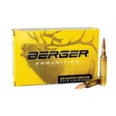 Berger Elite Hunter Rifle Ammunition 6mm Creedmoor 108gr HPBT 2931 fps 20/ct - Berger-Ammunition