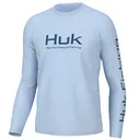 Huk Vented Pursuit Long Sleeve Shirt Ice Water 2XL - Huk