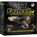 Kent Fasteel + Precision Plated Steel Waterfowl Shotshells 20ga 3" 1oz 1350 fps #4 & #6 25/ct - Kent-Cartridge