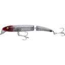 Bomber Jointed Magnum Long A Jerkbait 7" 1-3/4 oz Silver Flash/Red Head - Bomber-Lures