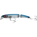 Bomber Jointed Magnum Long A Jerkbait 7" 1-3/4 oz Silver Flash/Blue Bk - Bomber-Lures