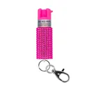 Sabre Jeweled Pepper Spray with Key Ring Pink - Sabre