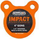 Champion Impact Steel Gong Target 4" Round - Champion Target
