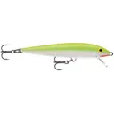 Rapala Original Floating Lure 09 Crankbait 3.5" 3/16 oz Silver Fluorescent Chartreuse - Rapala-Lures
