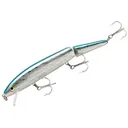 Rebel Minnow Jointed Jerkbait 5-1/2" 11/16 oz Silver Blue - Rebel-Lures