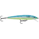 Rapala Husky Jerk 10 4" 3/8 oz Glass Blue Minnow - Rapala-Lures