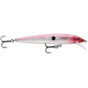 Rapala Husky Jerk 10 4" 3/8 oz Glass Pink Clown - Rapala-Lures