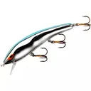 Cotton Cordell Suspending Ripplin' Red-Fin Jerkbait 4-1/2" 3/8 oz Chrome/Blue Back - Cotton-Cordell-Lures