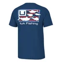 Huk Trophy Flag Short Sleeve Shirt Set Sail 2XL - Huk