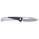 CRKT Padawan Folding Knife 3" Drop Point Blade Black and Silver - Colombia-River-Knife-Tool