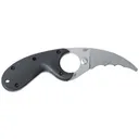 CRKT Bear Claw Fixed Blade Knife 2-2/5" Veff Serrated Hawksbill Blade Black - Colombia-River-Knife-Tool