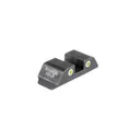 Ameriglo Tritium 2-Dot Rear Handgun Sight for Glock 42/43/43x/48 Yellow with White Front - Ameriglo