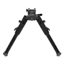Warne Skyline Lite Bipod with Fixed Picatinny Rail Interface Black - Warne