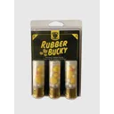 Reaper Defense Rubber Bucky Shotshell 12ga 2-3/4" Resin Duck Rubber Buckshot 3/ct - Personal-Security-Products