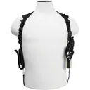 VISM by NcSTAR AMBI HORIZONTAL SHOULDER HOLSTER/DOUBLE MAG HOLDER/BLACK - Ncstar
