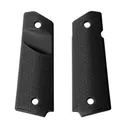 Magpul  Grip Panels  1911  Government  Magazine Release Cut Out  Black MAG524-BLK - Magpul-Accessories
