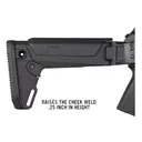 Magpul  .25" Cheek Riser  Fits AK  Black Finish MAG445-BLK - Magpul-Accessories