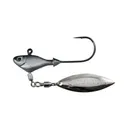 Fish Head Spin Jighead Lure 1/2 oz Smokin Shad - Fish-Head-Lures