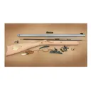 Traditions St. Louis Hawken Rifle Build-It-Yourself Kit Select Raw Hardwood .50 Cal 28" White Barrel - Traditions Firearms