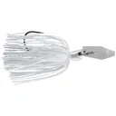 ChatterBait Jack Hammer 1.25oz White - Z-Man-Fishing