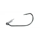 Owner Twistlock Open Gap Size 4/0  Black Chrome 4pk - Owner-Hooks