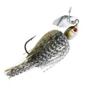 ChatterBait Project Z 3/8 Green Pump Shad Silver Blade - Z-Man-Fishing