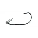 Owner Twistlock Open Gap Size 3/0  Black Chrome 4pk - Owner-Hooks