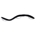 IKE-CON 6 1/4'' Weedless Black - Ike-Con-Products