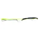 IKE-CON 6 1/4'' Weedless Black Chart Twist - Ike-Con-Products