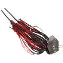 ChatterBait 3/8 oz Black/Red - Z-Man-Fishing