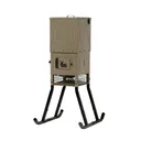 Boss Buck Fill Sled Feeder with Diverter Plate and Solar Panel 300lb - Boss-Buck