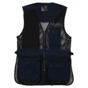 Browning Trapper Creek Mesh Shooting Vest Navy and Black L - Browning-Clothing