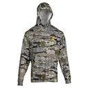 Browning Hooded Long Sleeve Tech Shirt Ovix Camo XL - Browning-Clothing