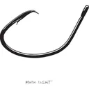 Owner Mutu Light Size 6/0  Black Chrome 3pk - Owner-Hooks