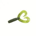 Yamamoto 4'' Double-Tail Gru Watermelon/Black Flake 20pk - Gary-Yamamoto-Lures