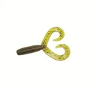 Yamamoto 4'' Double-Tail Gru Green Pumpkin Black 20pk - Gary-Yamamoto-Lures