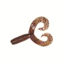 Yamamoto 5'' Double-Tail Gru Cinnamon w/Blk & Purple 20pk - Gary-Yamamoto-Lures