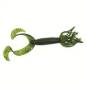 Yamamoto 5'' DT Hula Grub Watermelon w/Black - 10pk - Gary-Yamamoto-Lures