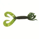Yamamoto 5'' DT Hula Grub Watermelon/Black & Red 10pk - Gary-Yamamoto-Lures