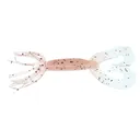 Yamamoto 5'' DT Hula Grub Chmp/w Black - 10pk - Gary-Yamamoto-Lures
