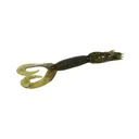 Yamamoto 5'' DT Hula Grub Green Pump w/Grn & Purp 10pk - Gary-Yamamoto-Lures