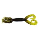 Yamamoto 5'' DT Hula Grub Grn Pmpkn/Lg Red 10pk - Gary-Yamamoto-Lures