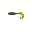 Yamamoto 4'' Single Tail Gru Watermelon Black Red 20pk - Gary-Yamamoto-Lures