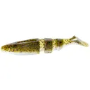 Lake Fork BootTail MagicShad 3.5'' Watermelon/Red Pearl - Lake-Fork-Trophy-Lures