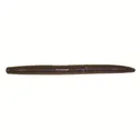 Yamamoto 5'' Senko Cinnamon w/Blk & Purple 10pk - Gary-Yamamoto-Lures