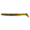 Yamamoto Swimsenko 4'' Green Pumpkin Black 10pk - Gary-Yamamoto-Lures