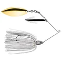 Strike King TG Spinner W/W 1/2oz White/Silver - Strike-King-Lures