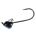 Missile Bait Warlock Head 1/8oz Black 3pk - Missile-Bait