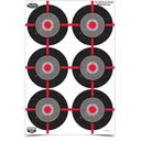 Birchwood Casey Dirty Bird 12" x 18" Multiple Bull's-Eye Target 8/ct - Birchwood-Casey
