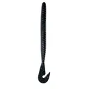 Gambler 7'' Burner Worm Black Blue Glitter 5pk - Gambler-Lures